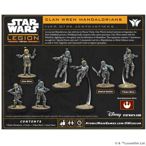 SW Legion: Clan Wren Mandalorians