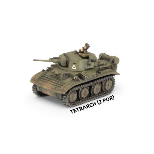 British Tetrarch Light Tank Platoon (x3)