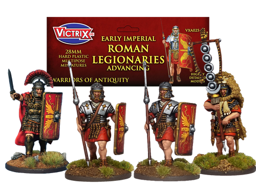 Early Imperial Roman Legionaries Advancing