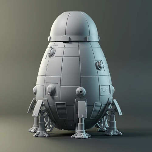 BattleTech: Map Scale DropShip - Overlord C Class