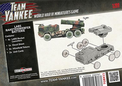 Team Yankee West German Raketenwerfer Batterie