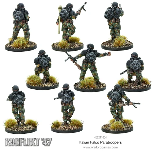 Konflikt 47: Italian Falco Paratroopers