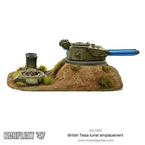 Konflikt 47: British Tesla turret emplacement