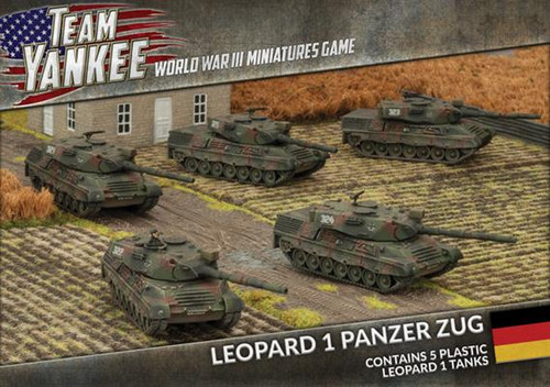 Team Yankee West German Leopard 1 Panzer Zug Platoon