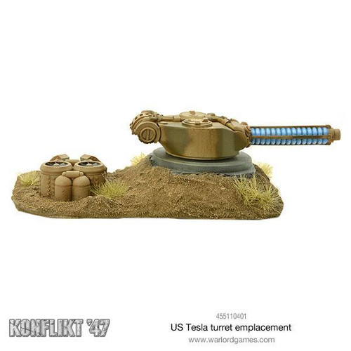 Konflikt 47: US Tesla turret emplacement