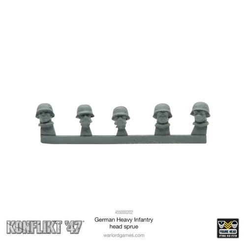 Konflikt '47: German Assault Pioneer Helmet sprue