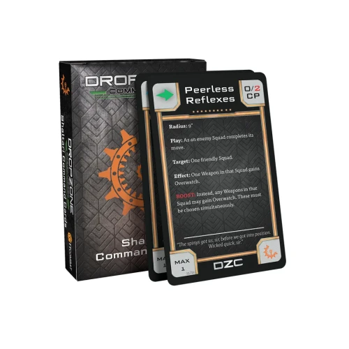 Dropzone Commander Shaltari Command Cards (2026)