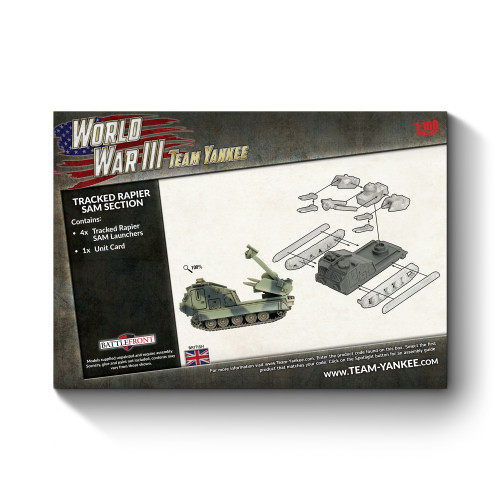 British: Tracked Rapier SAM Section