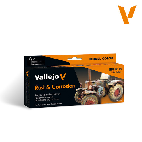 Model Color Rust & Corrosion Painting Set - 70262