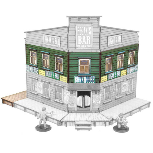Dead Man's Hand Pre-painted Rogan's Bar Add-on Bunkhouse
