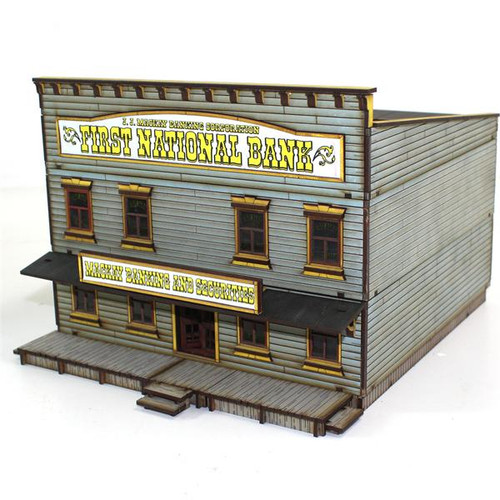 Dead Man's Hand Pre-painted First National Bank