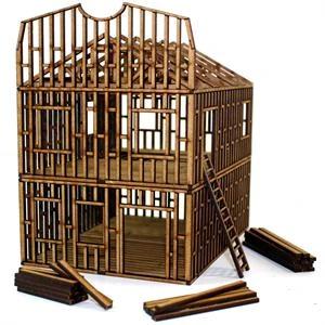 Double Storey Small Building Under Construction