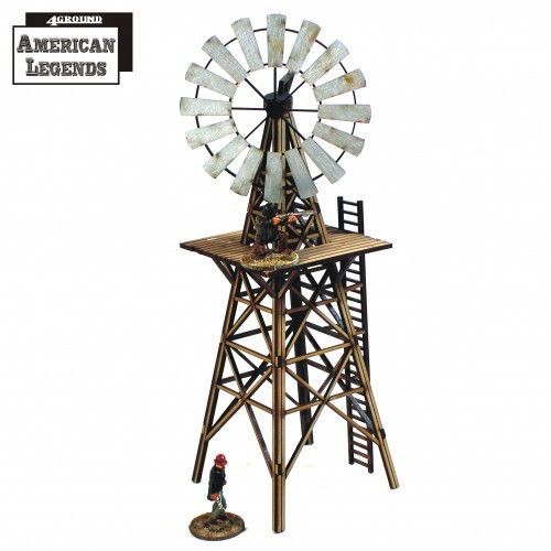 Dead Man's Hand pre-painted Windmill