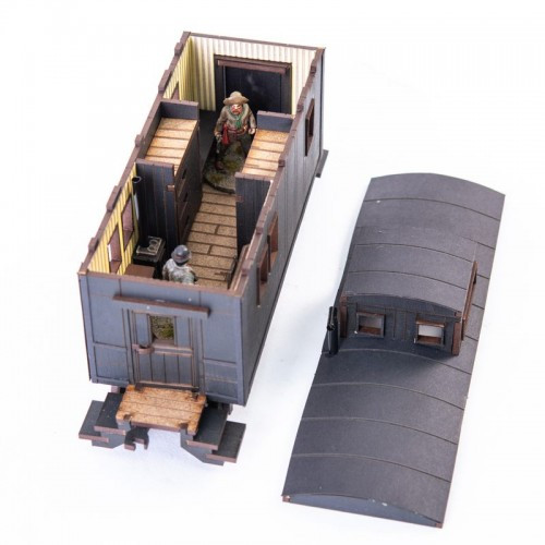 Dead Man's Hand 19th c. American Caboose (Black) 4Ground
