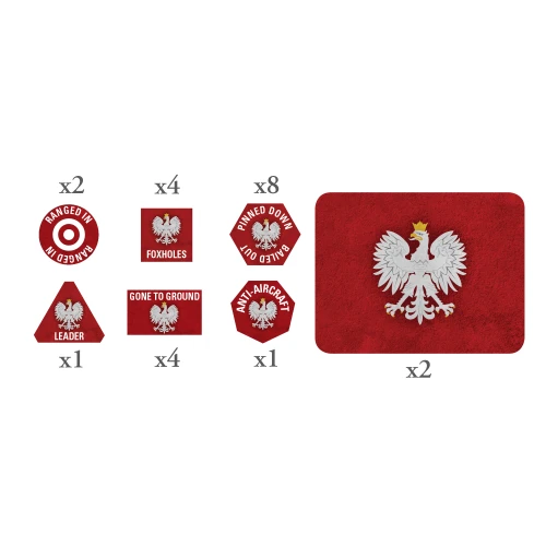 Polish Token (x20) & Objective (x2) Set
