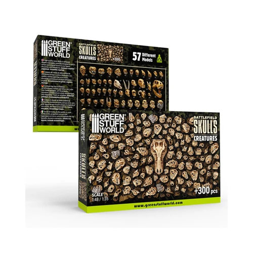 Battlefield Creature Skulls 1:48-1:35 -  (x300)