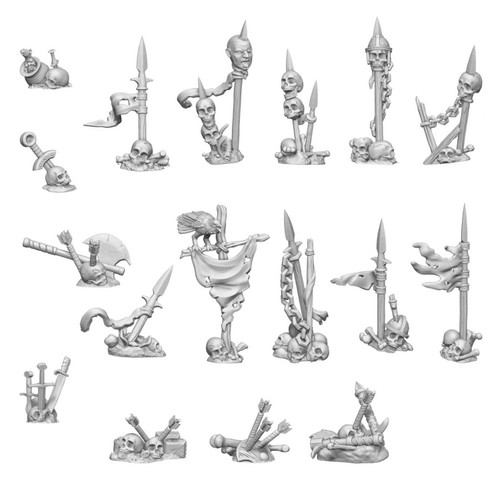 Battle Skeleton Bones 1:48
