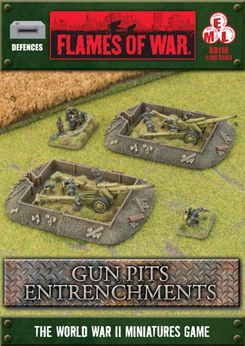 Gun Pits - Entrenchments -  MADE TO ORDER