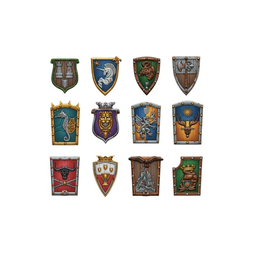 Old World Medieval Shields 1:48