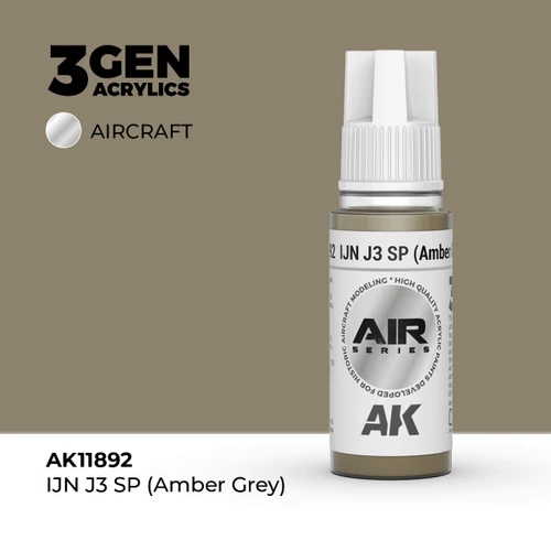 AK Interactive 3G Air - IJN J3 SP (Amber Grey)