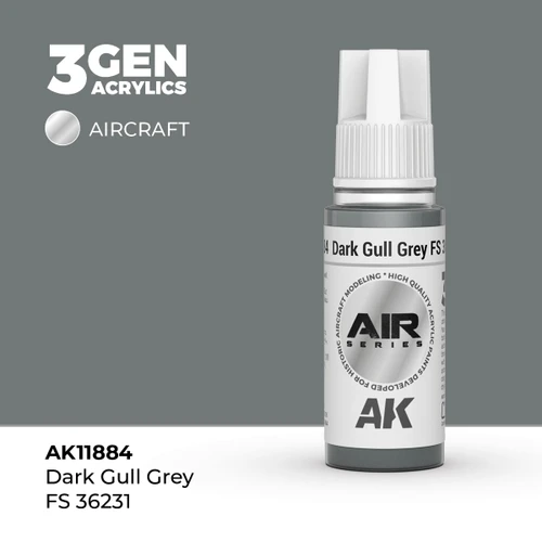 AK Interactive 3G Air - Dark Gull Grey FS 36231