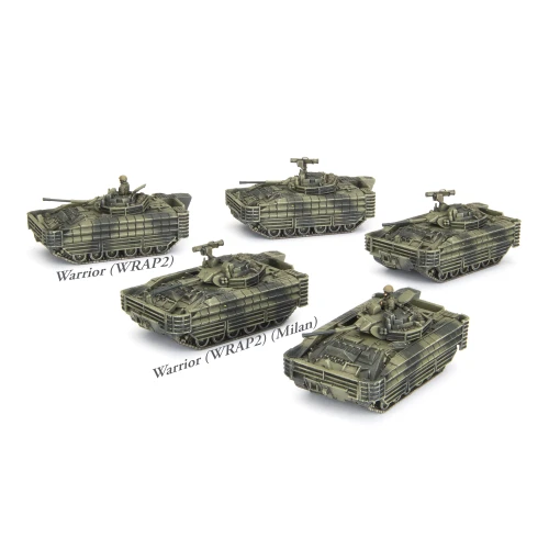 British: Warrior WRAP 2 Upgrade (x5 sets)