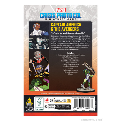 Marvel: Crisis Protocol - Captain America & The Avengers