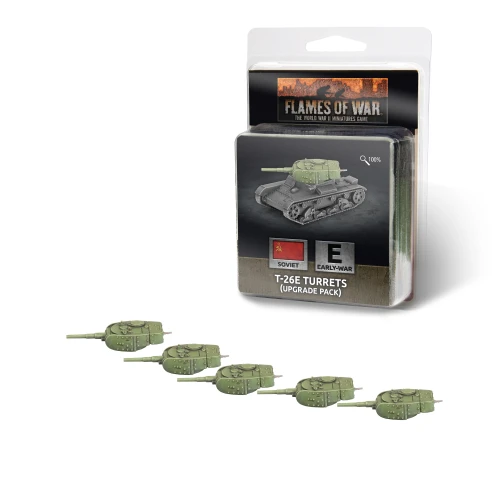 Soviet T-26E Turrets (plastic)