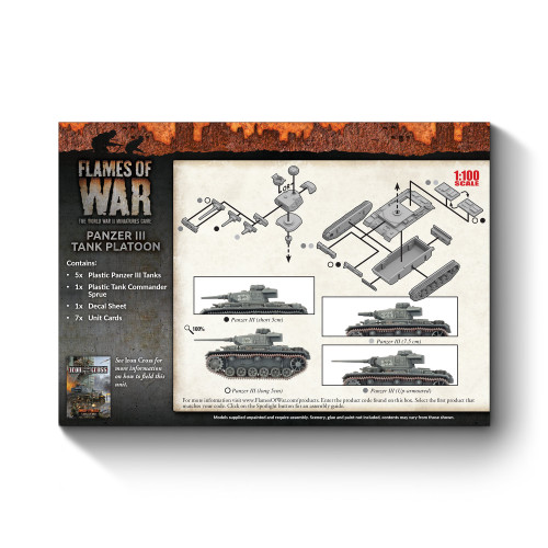 Panzer III Tank Platoon - GBX105