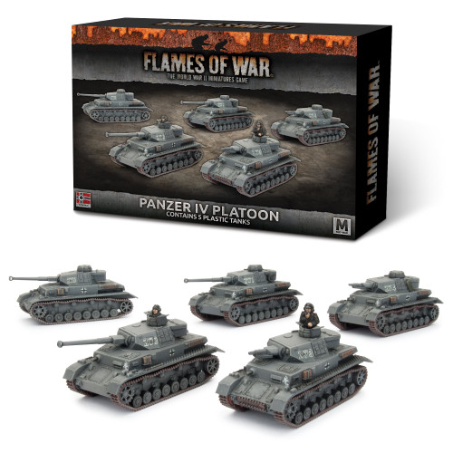 Panzer IV Tank Platoon (MID) - GBX106