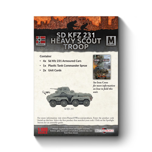 Sd Kfz 231 Heavy Scout Troop - GBX113