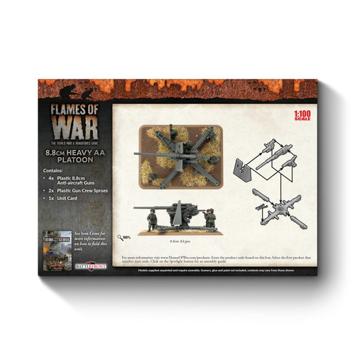 German 8.8cm Heavy AA Platoon - GBX119