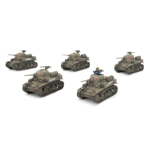 Soviet M3 Stuart Company