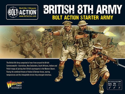 British 8th Army Starter Set British 8th Army Starter Set