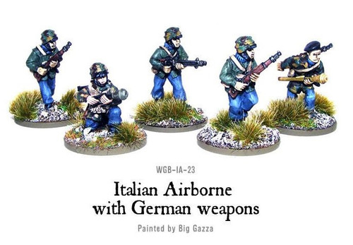 Italian Airborne with German weapons  - WGB-IA-23