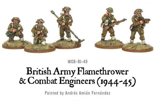 British Flamethrower & Combat Engineers Team