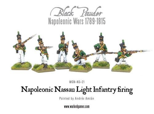 Nassau Light Infantry Firing