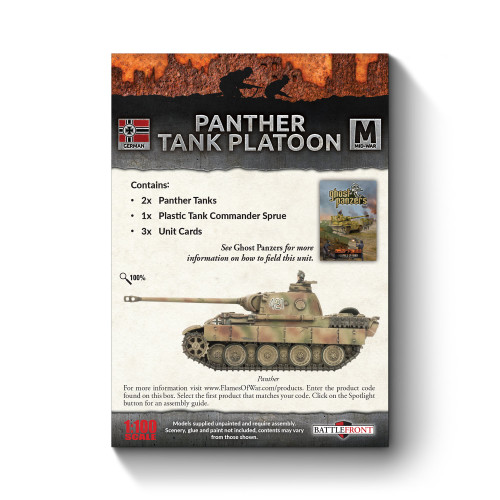 German Panther Tank Platoon