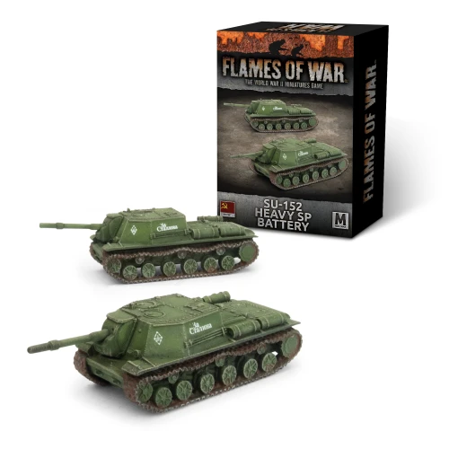 Soviet SU-152 Heavy SP Battery