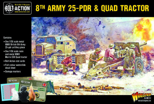 8th Army 25-PDR & Quad Tractor - 402211001