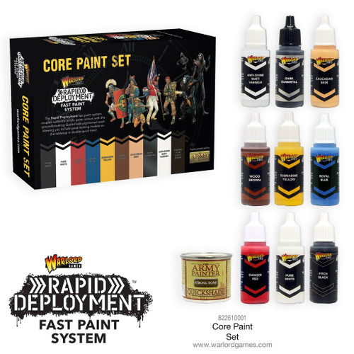 Warlord Core Paint Set - 822610001