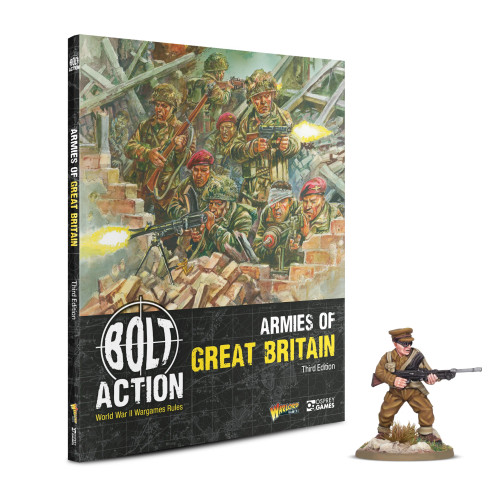 Armies of Great Britain (2025) With John Henry Book Figure- 401011001