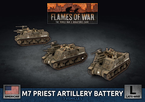 M7 Priest Artillery Battery - UBX73