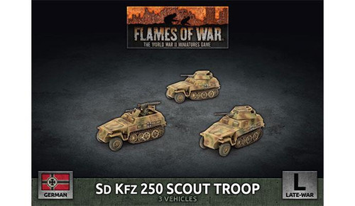 Sd Kfz 250 Scout Troop Late - GBX176