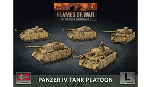 Panzer IV (Late) Tank Platoon - GBX142