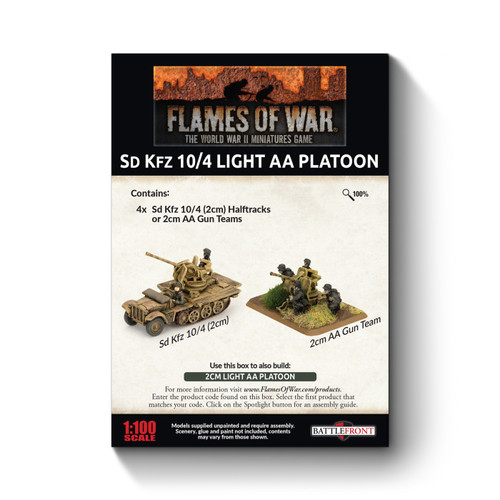 Sd Kfz 10/4 Light AA Platoon Late - GBX147 Sd Kfz 10/4 Light AA Platoon Late - GBX147
