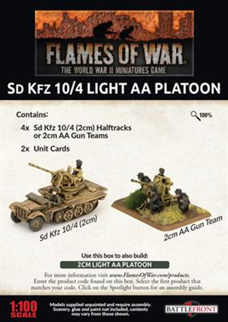 Sd Kfz 10/4 Light AA Platoon Late - GBX147