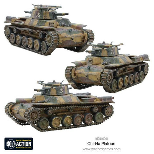 Japanese Chi-Ha Platoon