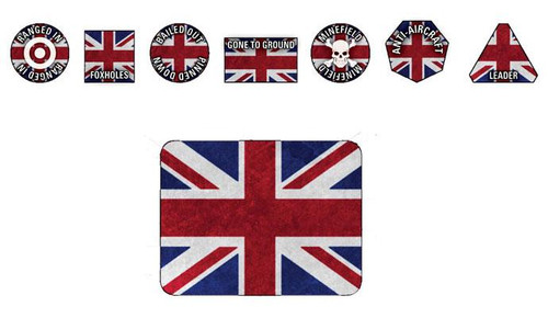 Team Yankee British Token Set - TTK17