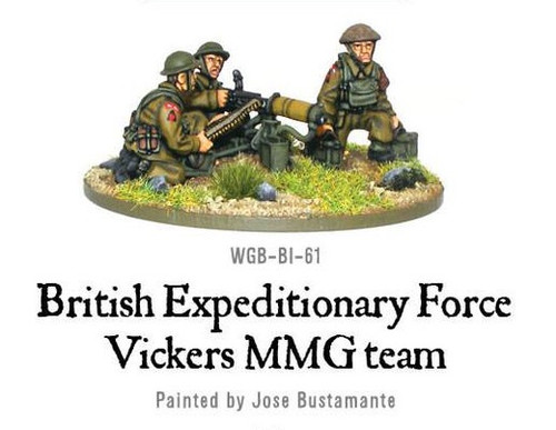 British Expeditionary Force Vickers MMG Team